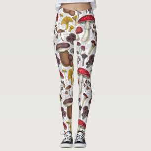 Wild mushrooms leggings