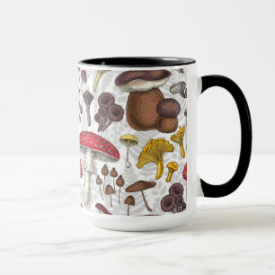 Wild mushrooms mug