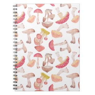 Wild mushrooms notebook