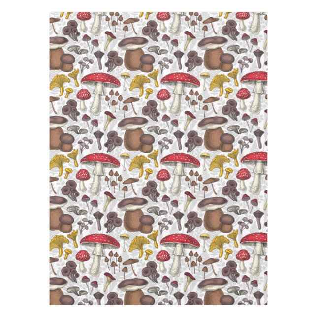 Wild mushrooms tablecloth (Front)