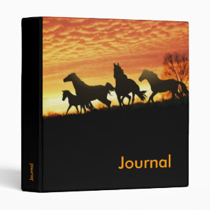 Wild Mustangs Binder