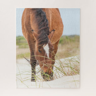 Wild Mustangs or Banker Horses Jigsaw Puzzle
