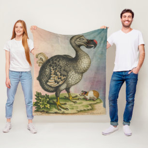 Wild Nature DoDo Bird Fleece Blanket