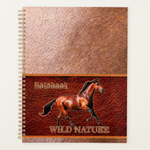 WILD NATURE - HORSE design collection Planner