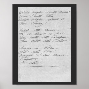 Wild nights, wild nights Manuscript  Poster