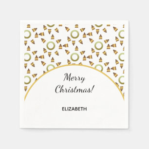 Wild Noel Pattern Napkin