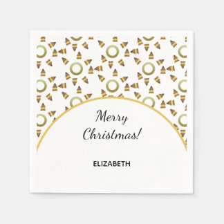 Wild Noel Pattern Napkin