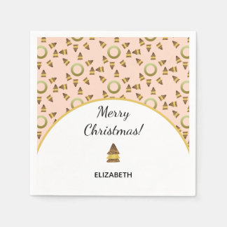 Wild Noel Pattern Napkin