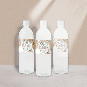 Wild One 1st Birthday Bottle label