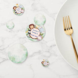 wild one 1st birthday jungle safari Birthday party Confetti