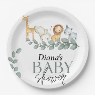 wild one 1st birthday,young wild three 2nd 3rd,cut paper plate