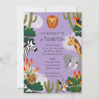 Wild One African Savanna Children's Birthday Party