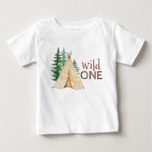 Wild One Baby First Birthday Shirts
