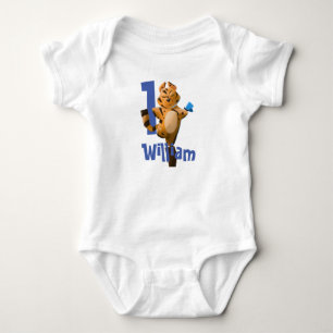 Wild One Baby Tiger 1st Birthday Bodysuit