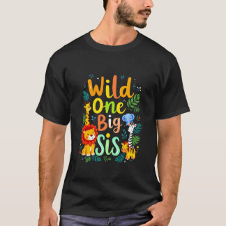 Wild One Big Sis T-Shirt