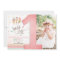 Wild One Birthday Girl Pink Gold 1st Boho Feathers