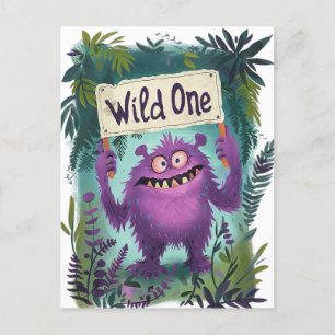 Wild One Birthday Invitation