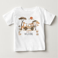 Wild One Boy 1st Birthday Safari