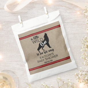 Wild One Boys Baby Shower Favour Bag