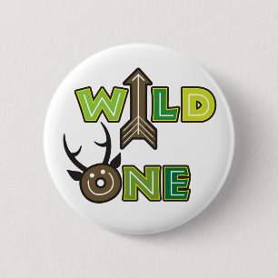 Wild One Button Design