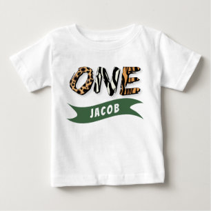 Wild One First Birthday Baby T-Shirt