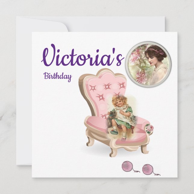 Wild One First Birthday Card Invitation (Front)