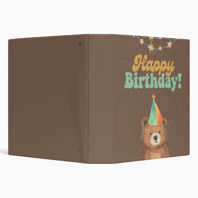 Wild One:Join Us for a Roaring 1st Birthday Binder (Background)