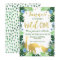 Wild One Jungle 1st Birthday Invitation