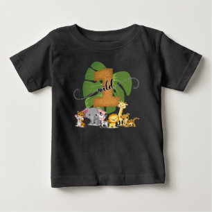 Wild One Jungle 1st Birthday Shirt