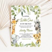 Wild One Jungle Safari Baby Shower