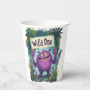 Wild One Paper Cups