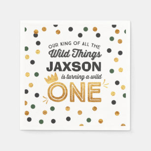 Wild One Party Napkin Wild Things Party