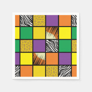 Wild One Safari 1st Birthday Party Kid's Napkin