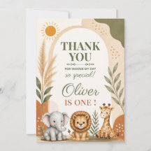 Wild One Safari First Birthday