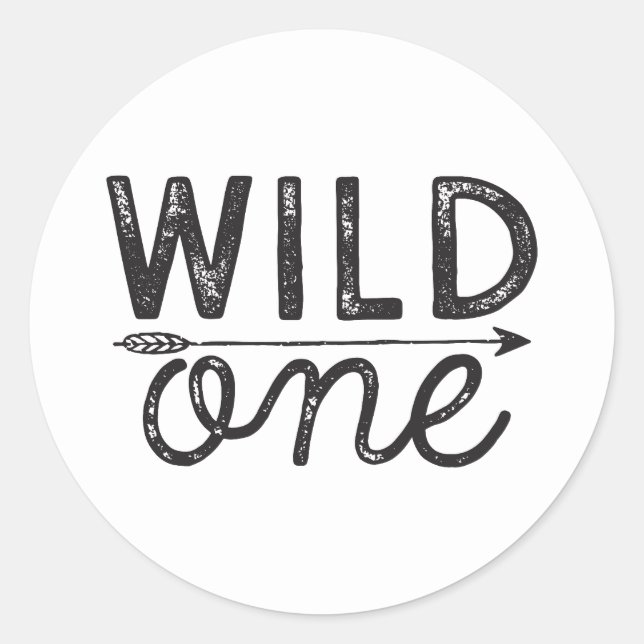Wild One Sticker (Front)