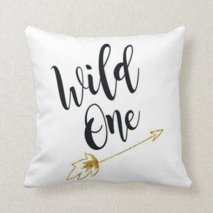 Wild One Throw Pillow