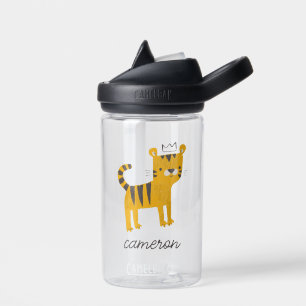 Wild One Tiger Cat Water Bottle