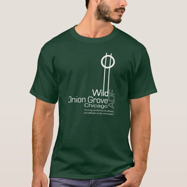 Wild Onion Grove ADF Tee - Dark (Front)
