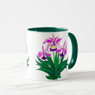 Wild Orchids - Light Purple Orchids and Foliage Mug