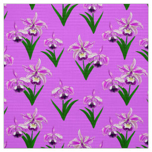 Wild Orchids - Shades of Orchid Purple  Fabric