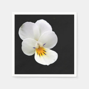 Wild Pansy Paper Napkins