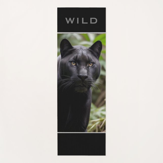 Wild Panther - Yoga Mat (Front)