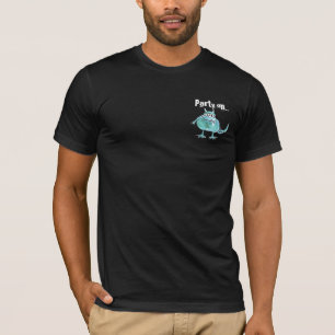 Wild Party Last Night Monsters 2 Dark T Shirt