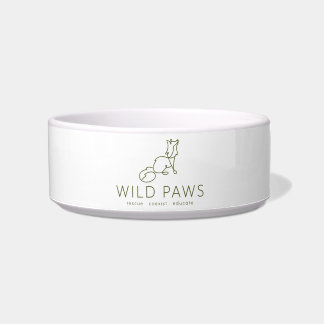 Wild Paws Ceramic Pet Bowl (Medium)