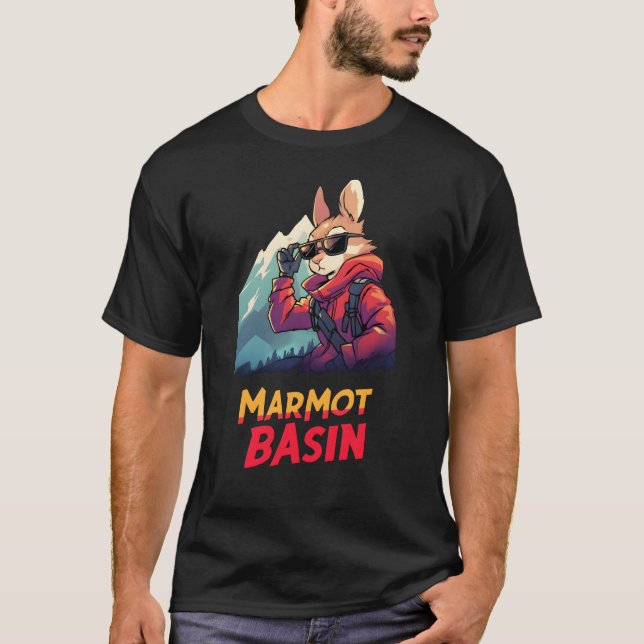 Wild Peaks: Marmot Bason Adventure T-Shirt (Front)