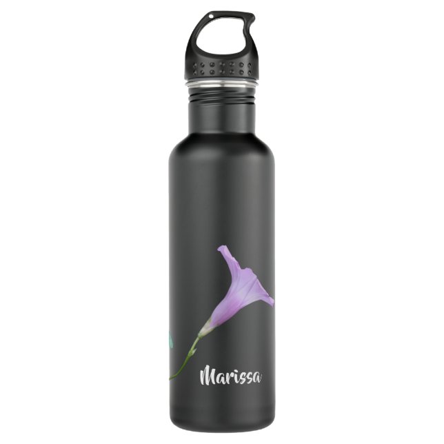 Wild Petunia Bloom, Personalized  710 Ml Water Bottle (Front)