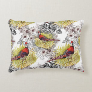 Wild Pheasant  Accent Pillow