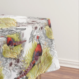 Wild Pheasant Birds  Tablecloth