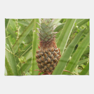 Wild Pineapple Tropical Fruit in Nature Kitchen Towel