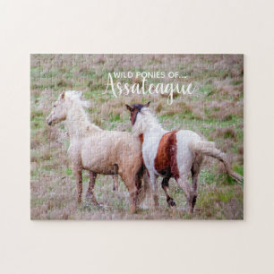 Wild Ponies of Assateague Jigsaw Puzzle